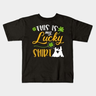 Aikido This is My Lucky Shirt St Patrick's Day Kids T-Shirt